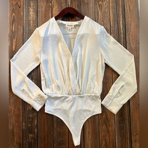 Womens Open Edit open front Bodysuit from Nordstroms Size: XS